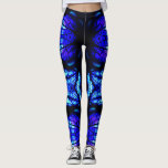 The Blue Avatar Glow Leggings<br><div class="desc">Hello this original art work that I created was inspired by the movie Avatar. It’s reminiscent of glowing butterfly wings in a moonlit forest that brightly shining. These leggings are perfect for any occasion such as shopping, and great for all sports including yoga, basketball, marathon running, Cycling and so much...</div>