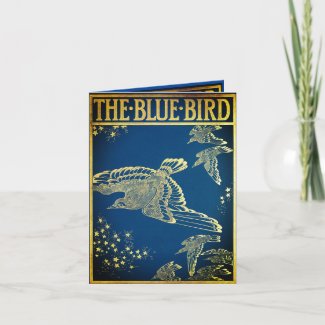 The blue bird -vintage 
