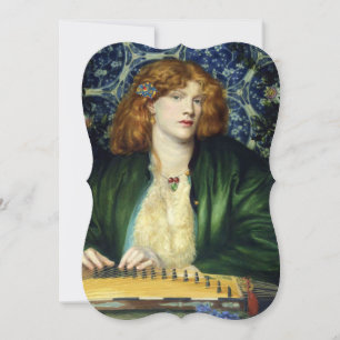 The Blue Bower (by Dante Gabriel Rossetti) Note Card