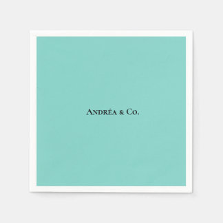 The blue box napkins