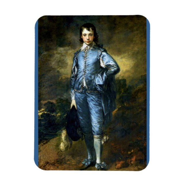 The Blue Boy by Thomas Gainsborough Magnet (Vertical)