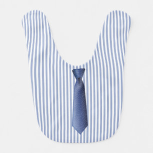 The Blue Business Baby Bib