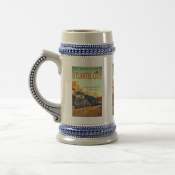 The Blue Comet Train  Coffee Mug by stanrail at Zazzle