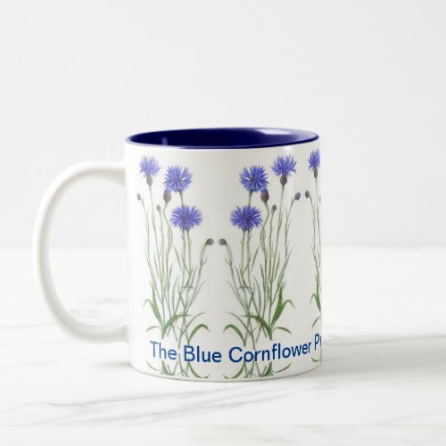 The Blue Cornflower Project_ Le Projet Bleuet Bleu Two_Tone Coffee Mug