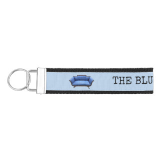The Blue Couch Wrist Keychain