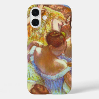 The Blue Dancers by Edgar Degas iPhone 16 Plus Case