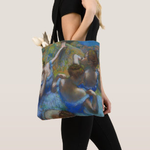 The Blue Dancers, Degas Art Tote Bag