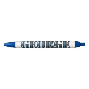 "The Blue Dimension Name of George" Pen