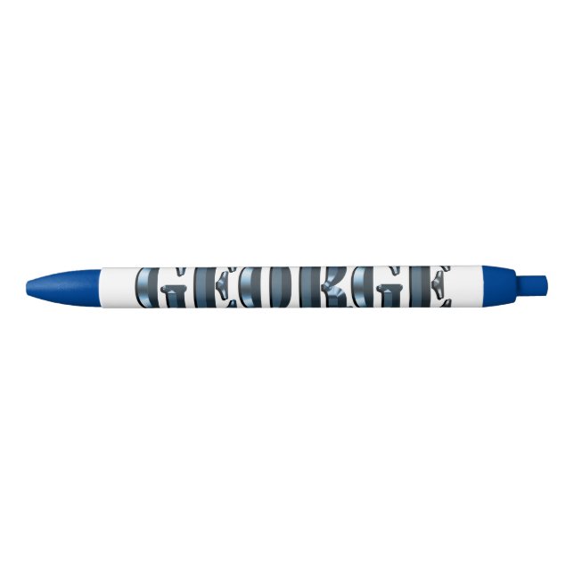 "The Blue Dimension Name of George" Pen (Front)