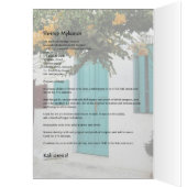 The Blue Door Cards (Inside (Left))