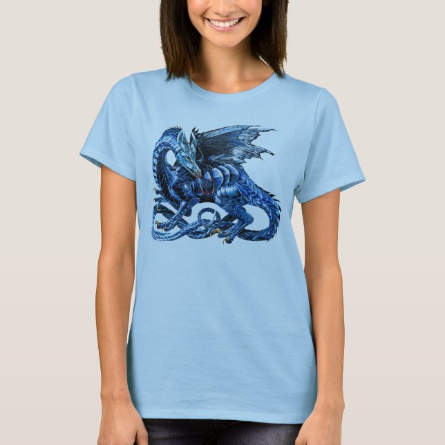 The blue dragon - T-Shirt (Front)