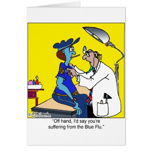 The Blue Flu Cards (Front)