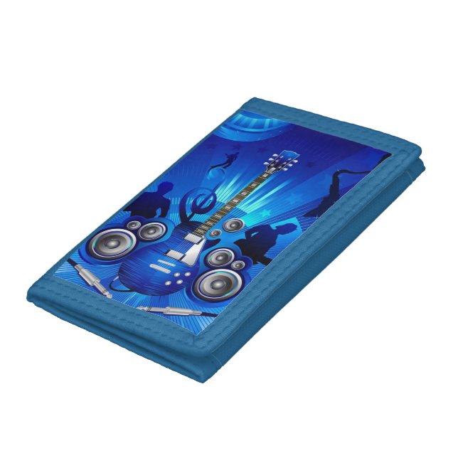 The blue guitar - trifold wallet (Bottom)