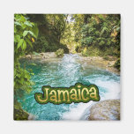 The Blue Hole Secret Falls Jamaica  Magnet