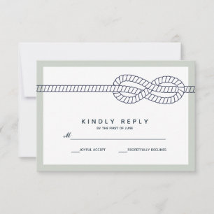 The Blue Knot Wedding RSVP