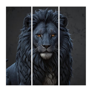 The Blue Lion  Triptych