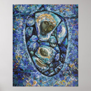 ‘ The Blue Madonna ‘ Poster