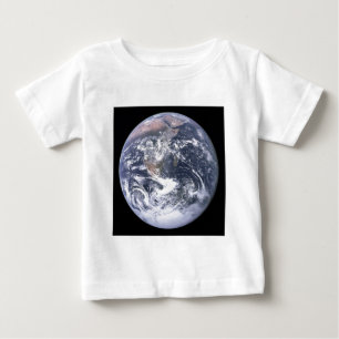 "The Blue Marble" Earth seem from Apollo 17 Baby T-Shirt