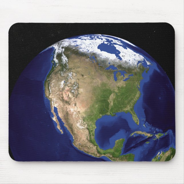 The Blue Marble Next Generation Earth 4 Mouse Pad (Front)