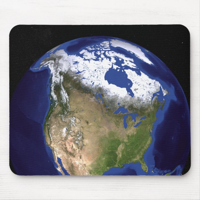 The Blue Marble Next Generation Earth 5 Mouse Pad (Front)