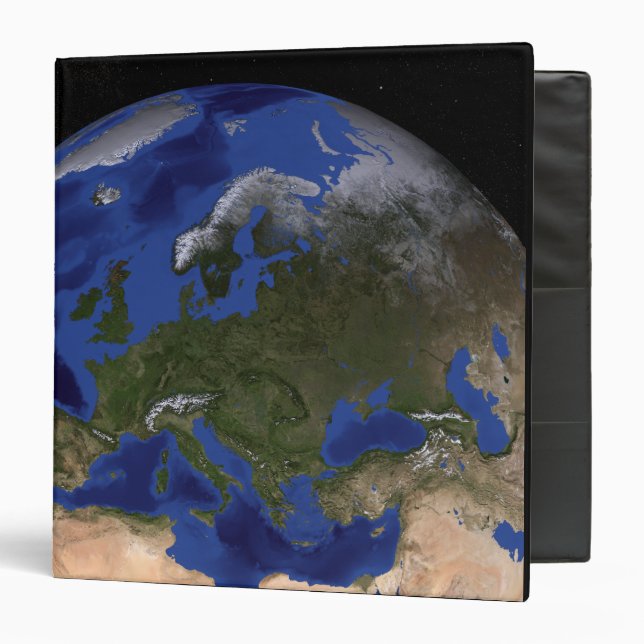 The Blue Marble Next Generation Earth 6 3 Ring Binder (Front/Inside)