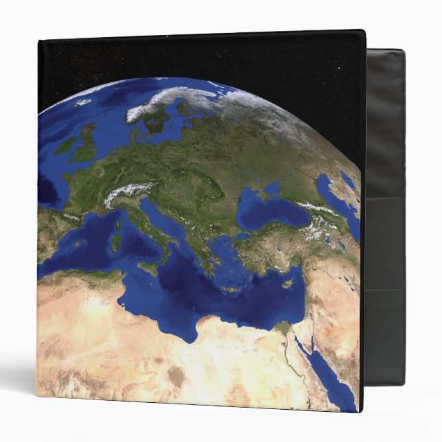 The Blue Marble Next Generation Earth 7 3 Ring Binder (Front/Inside)