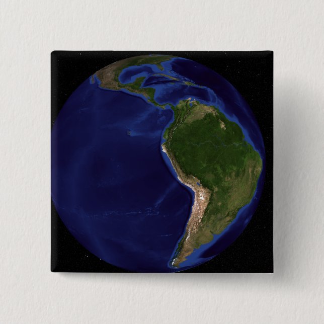 The Blue Marble Next Generation Earth 8 Pinback Button (Front)