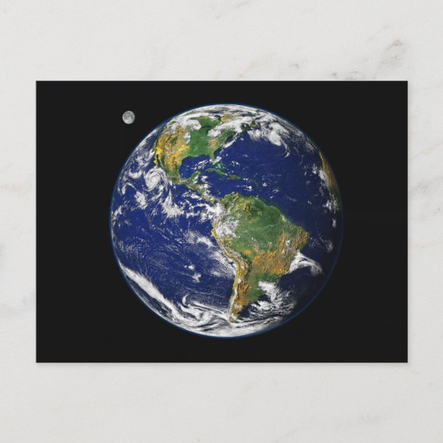The Blue Marble Postcard (Front)