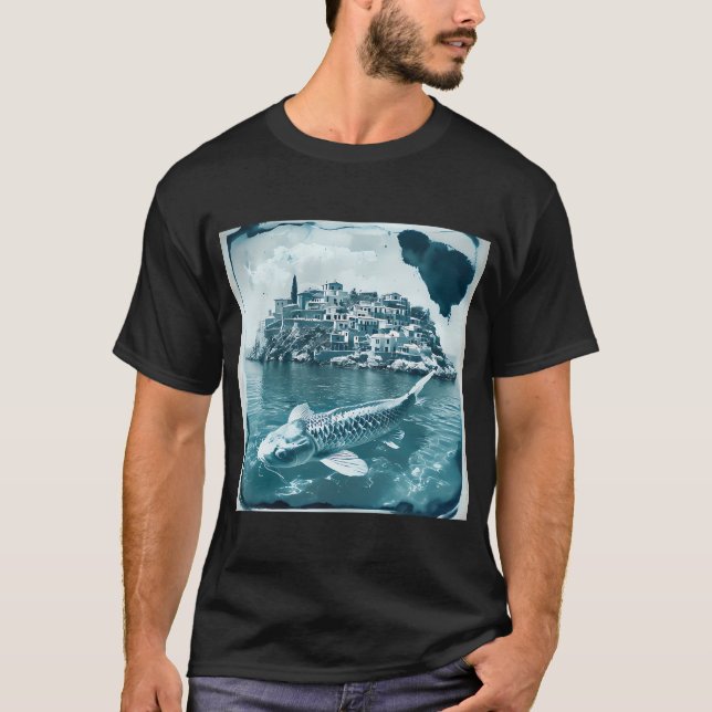 The Blue Migration T-Shirt (Front)