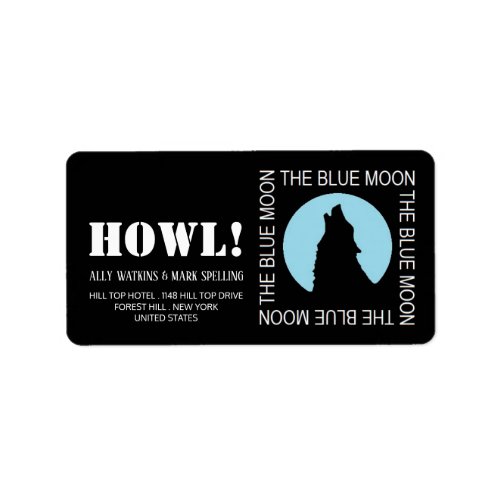 The Blue Moon Label