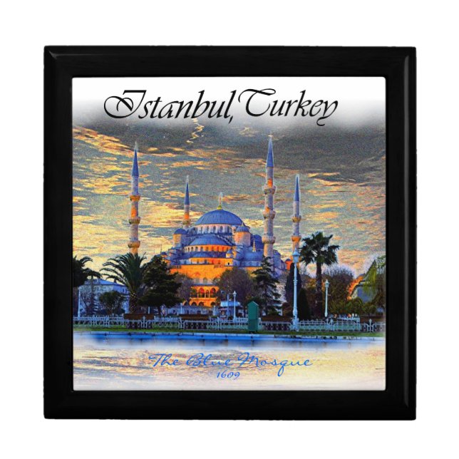 The Blue Mosque Keepsake Box (Front)