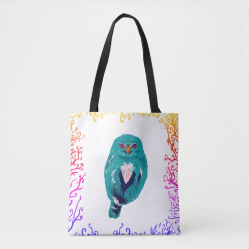 The Blue Owl Tote Bag