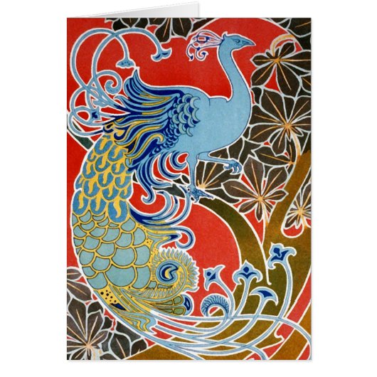The Blue Peacock Cards (Front)
