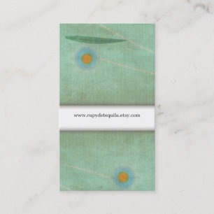 The Blue Poppy earth Business Card