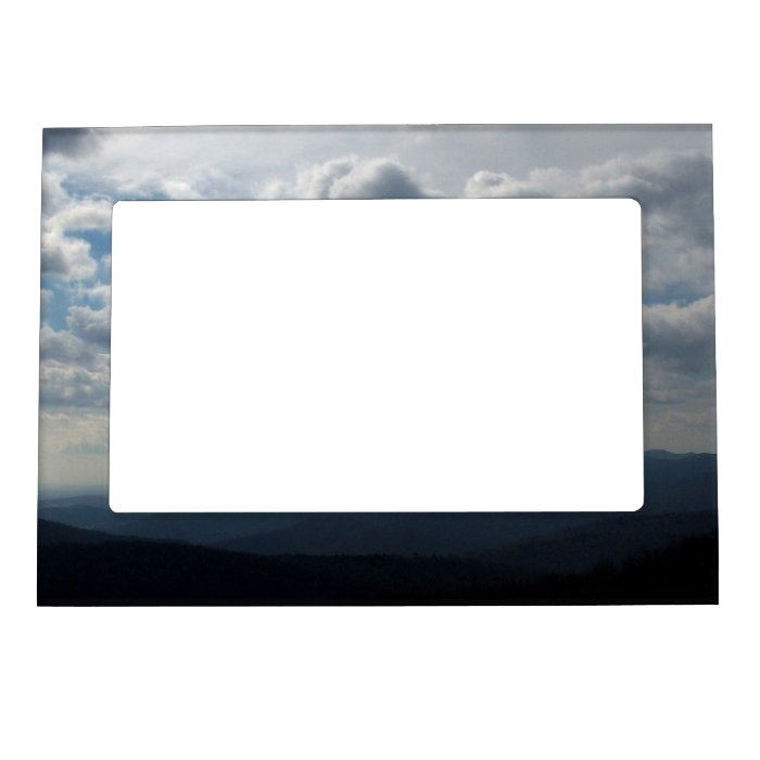 The Blue Ridge Mountains Photo Frame Magnets