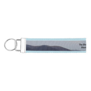 The Blue Ridge Mountains Wrist Keychain