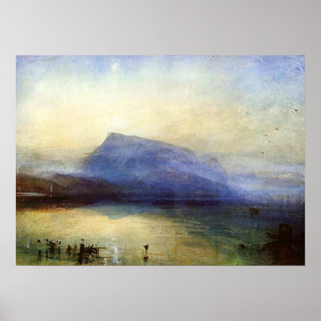 The Blue Rigi, Sunrise Poster (Front)