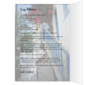 The Blue Staircase Cards (Inside (Left))