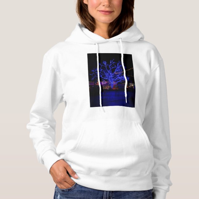 The Blue Tree Greetings Hoodie (Front)