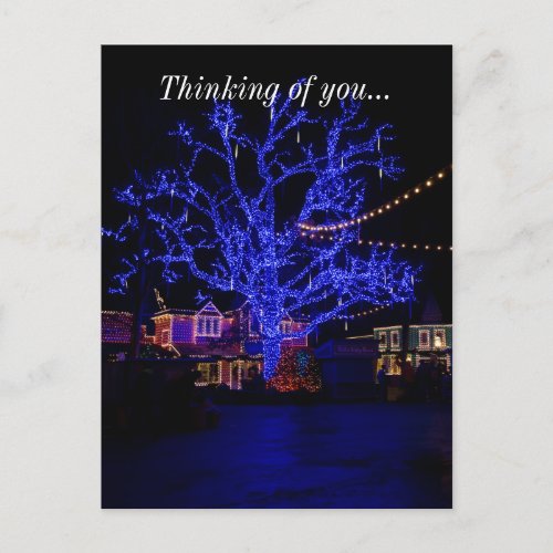The Blue Tree Postcard