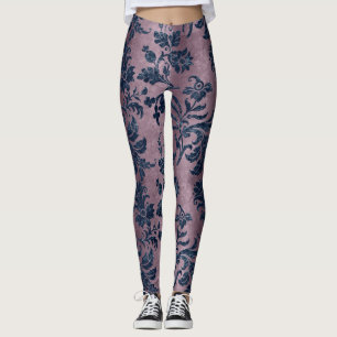 The Blue Velvet Series Design 10 Leggings