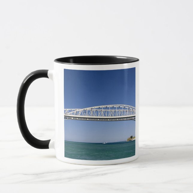 The Blue Water Bridge is a twin-span bridge Mug (Left)