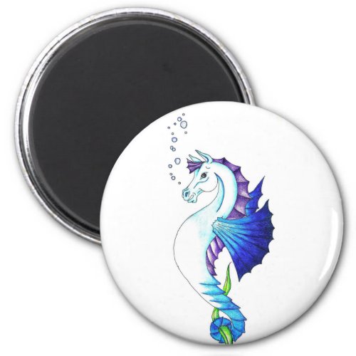 The Blue Water Horse Magnet