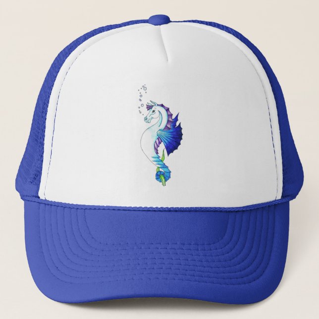The Blue Water Horse Trucker Hat (Front)