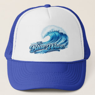 The blue wave is coming! Vote Democrat, 2026 Trucker Hat