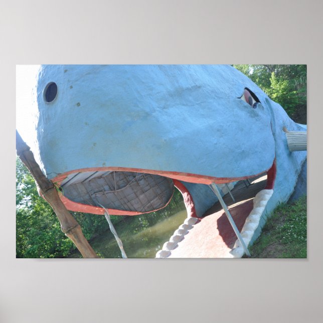 The Blue Whale - Route 66 Poster (Front)