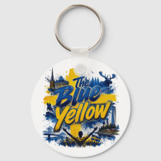 The Blue-Yellow - the nickname of the Swedish Keychain