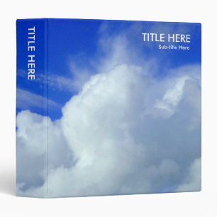 The Blue Yonder (1.5in) 3 Ring Binder