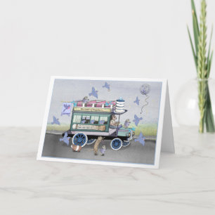 The Bluebird of Happiness Omnibus Card