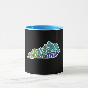 The Bluegrass State - Kentucky Mug
